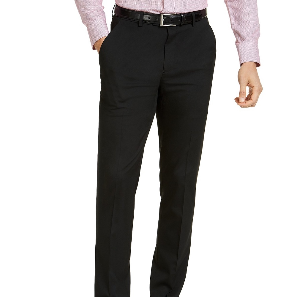 Tommy Hilfiger Black Slim Fit Pants 36 X 30